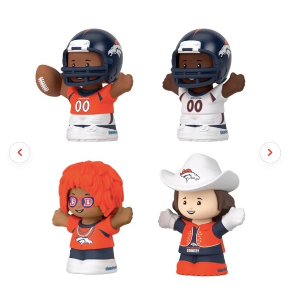 Little People Collector Denver Broncos Special Edition Set, 4 Figures - Picture 4 of 6